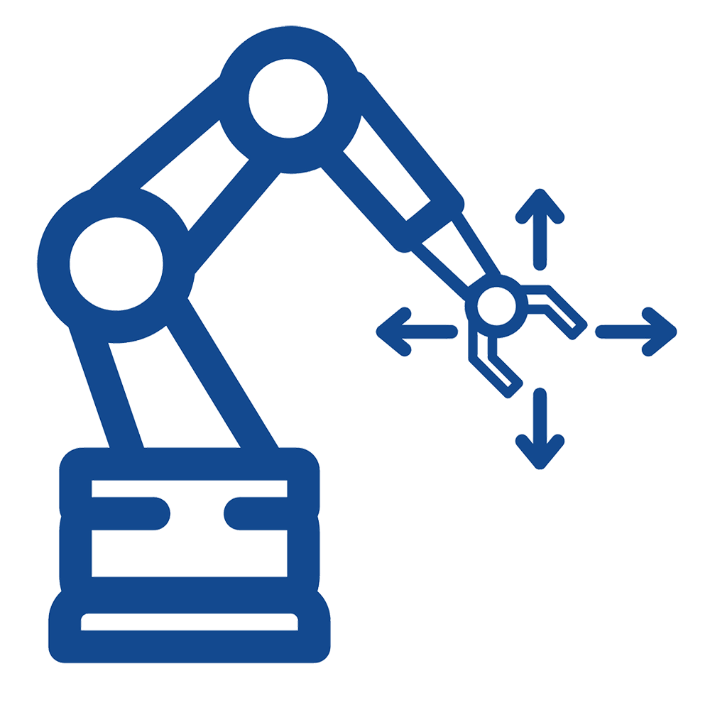 Simulation von Roboterelementen in Lasersystemen
