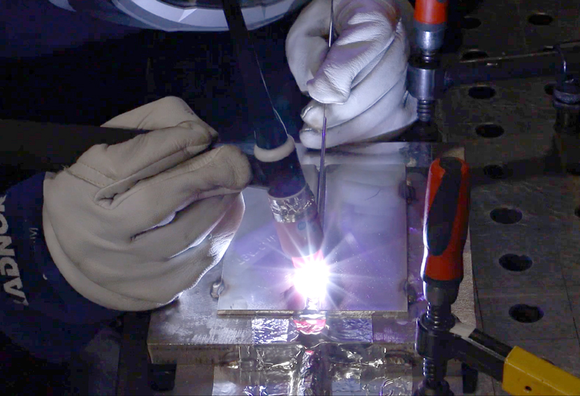 TIG welding requires an experienced, highly-skilled operator to produce high-quality welds. 